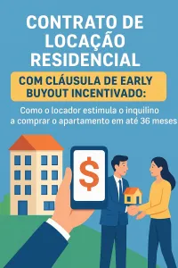 Imagem principal do artigo Contrato de Locação Residencial com Cláusula de Early Buyout Incentivado